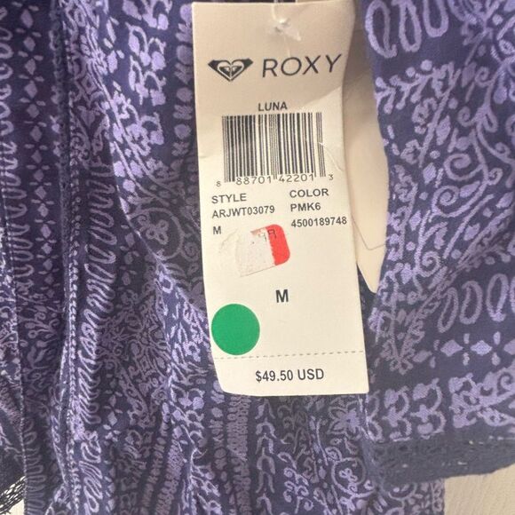 Roxy Purple Textured Women's Cardigan - Picture 5 of 8
